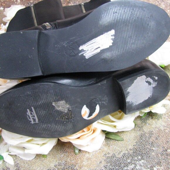 Michael kors black leather knee high boots 5.5 - Picture 5 of 10